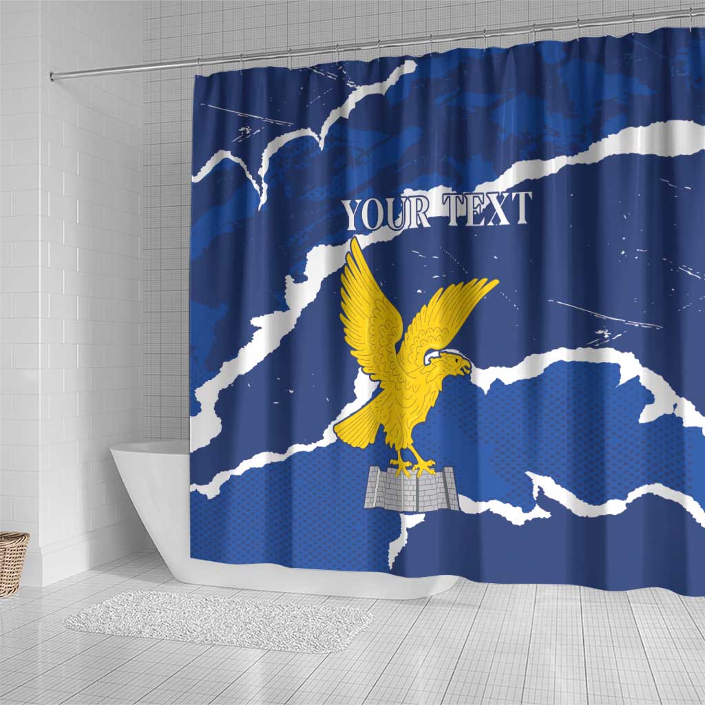 Friuli-Venezia Giulia Shower Curtain Coat Of Arms Sporty Style