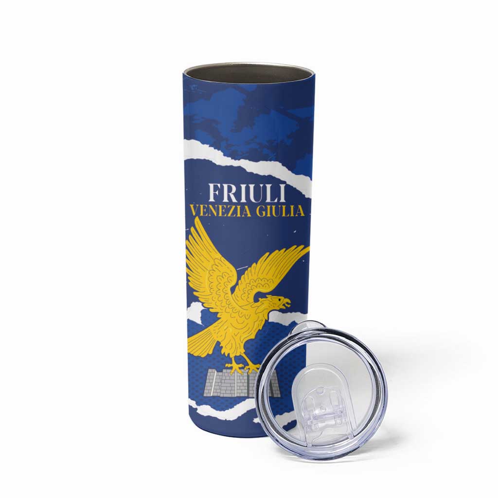 Friuli-Venezia Giulia Skinny Tumbler Coat Of Arms Sporty Style