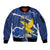 Friuli-Venezia Giulia Sleeve Zip Bomber Jacket Coat Of Arms Sporty Style