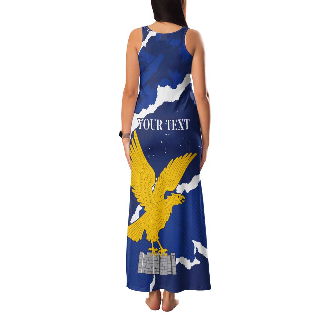 Friuli-Venezia Giulia Tank Maxi Dress Coat Of Arms Sporty Style