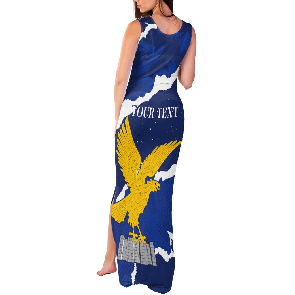 Friuli-Venezia Giulia Tank Maxi Dress Coat Of Arms Sporty Style
