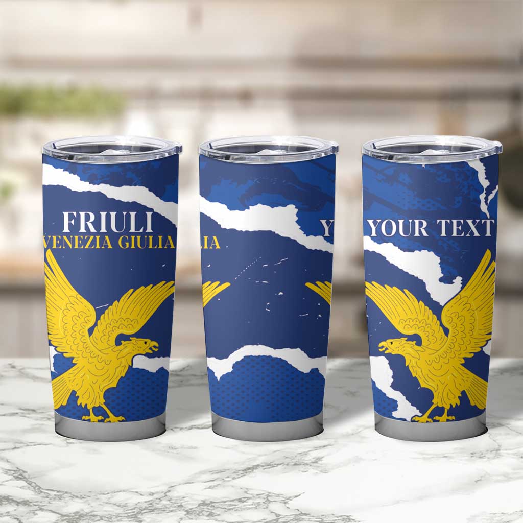 Friuli-Venezia Giulia Tumbler Cup Coat Of Arms Sporty Style