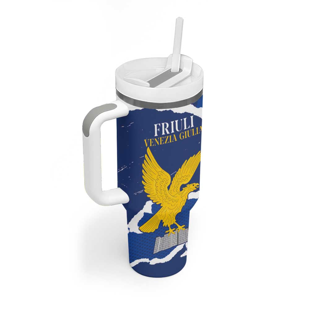Friuli-Venezia Giulia Tumbler With Handle Coat Of Arms Sporty Style