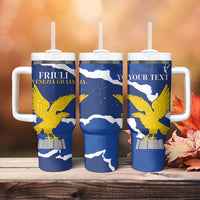 Friuli-Venezia Giulia Tumbler With Handle Coat Of Arms Sporty Style