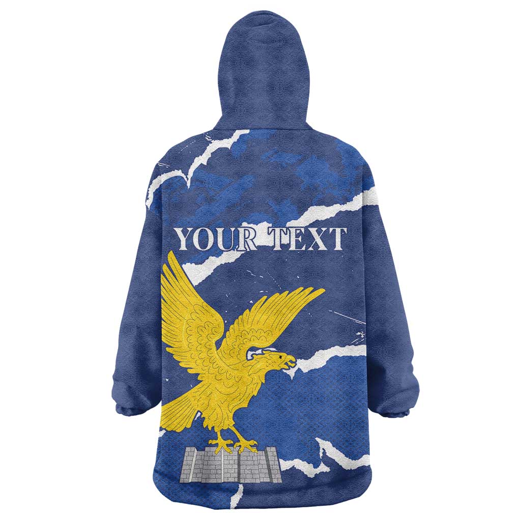 Friuli-Venezia Giulia Wearable Blanket Hoodie Coat Of Arms Sporty Style