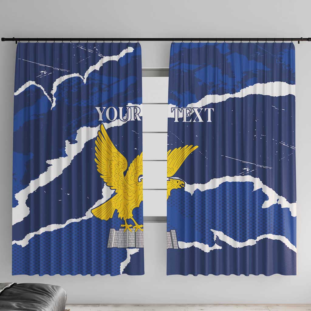 Friuli-Venezia Giulia Window Curtain Coat Of Arms Sporty Style