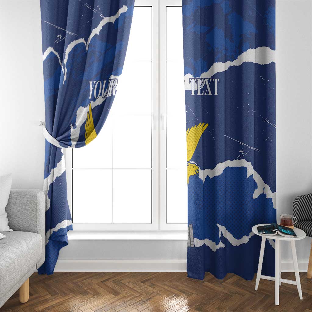 Friuli-Venezia Giulia Window Curtain Coat Of Arms Sporty Style