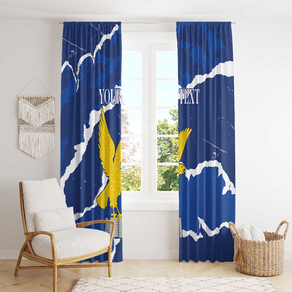 Friuli-Venezia Giulia Window Curtain Coat Of Arms Sporty Style
