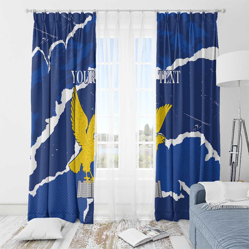 Friuli-Venezia Giulia Window Curtain Coat Of Arms Sporty Style