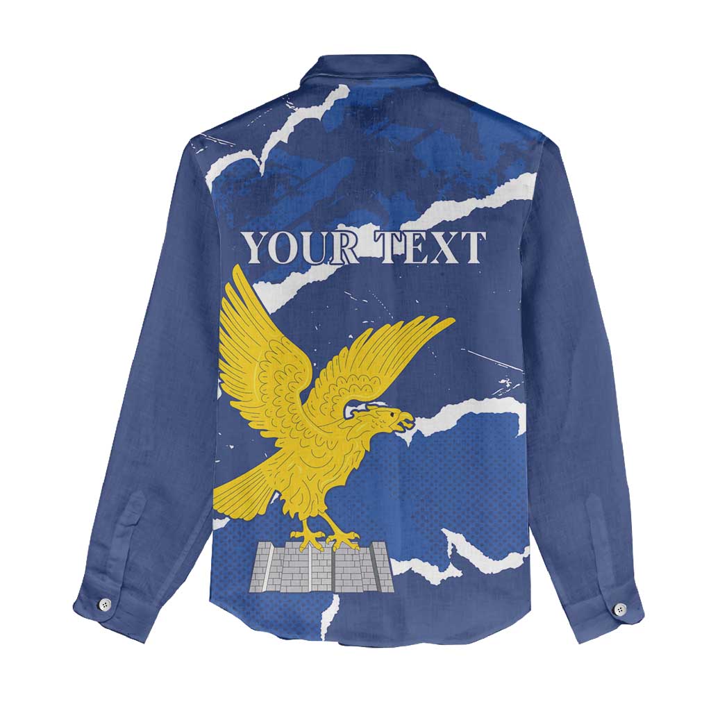 Friuli-Venezia Giulia Women Casual Shirt Coat Of Arms Sporty Style