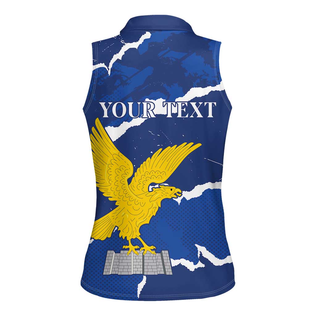 Friuli-Venezia Giulia Women Sleeveless Polo Shirt Coat Of Arms Sporty Style