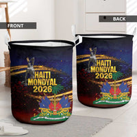 Haiti Mondyal 2026 Laundry Basket Proud to Be Haitian