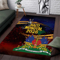 Haiti Mondyal 2026 Area Rug Proud to Be Haitian