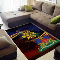 Haiti Mondyal 2026 Area Rug Proud to Be Haitian
