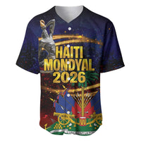 Haiti Mondyal 2026 Baseball Jersey Proud to Be Haitian