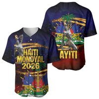 Haiti Mondyal 2026 Baseball Jersey Proud to Be Haitian