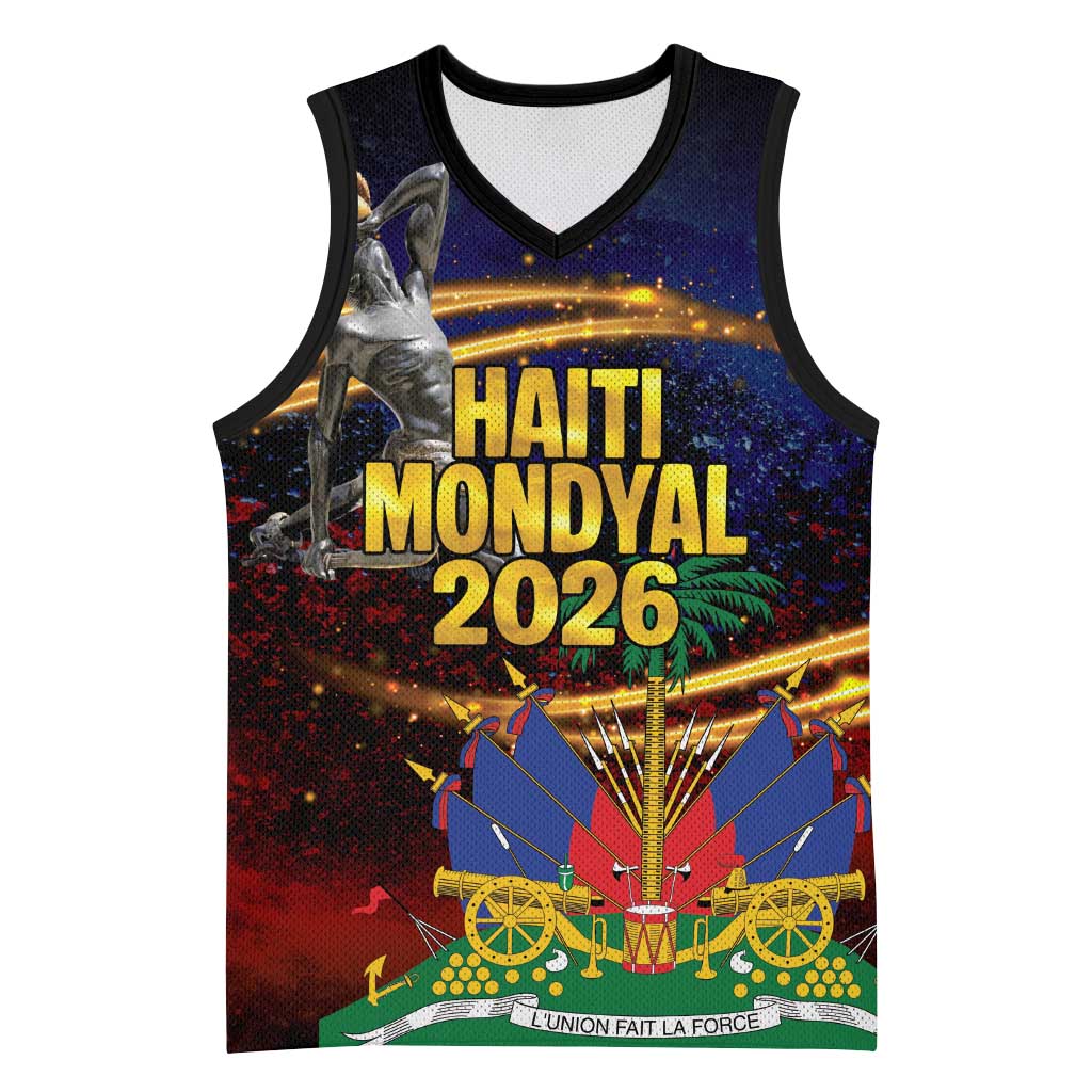 Haiti Mondyal 2026 Basketball Jersey Proud to Be Haitian