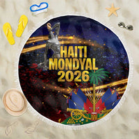Haiti Mondyal 2026 Beach Blanket Proud to Be Haitian