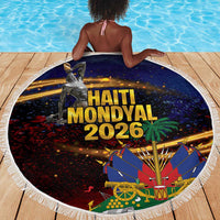 Haiti Mondyal 2026 Beach Blanket Proud to Be Haitian
