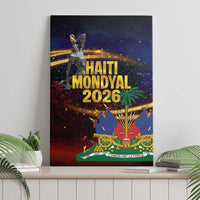 Haiti Mondyal 2026 Canvas Wall Art Proud to Be Haitian