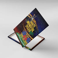 Haiti Mondyal 2026 Canvas Wall Art Proud to Be Haitian