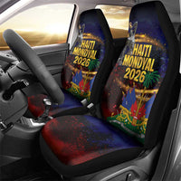Haiti Mondyal 2026 Car Seat Cover Proud to Be Haitian
