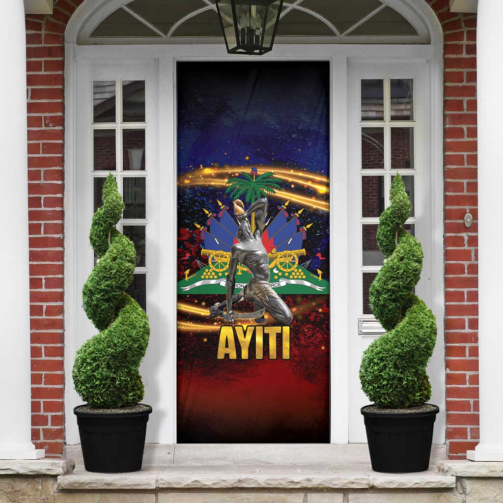 Haiti Mondyal 2026 Door Cover Proud to Be Haitian