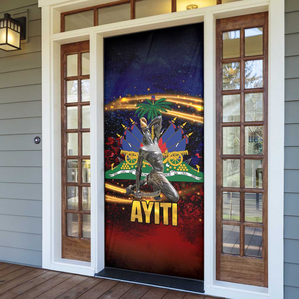 Haiti Mondyal 2026 Door Cover Proud to Be Haitian