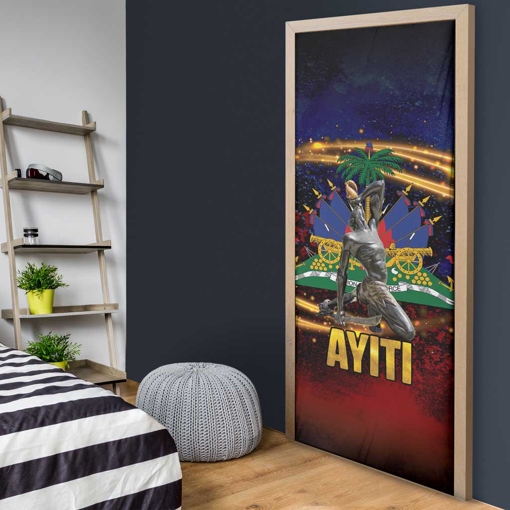 Haiti Mondyal 2026 Door Cover Proud to Be Haitian