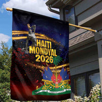 Haiti Mondyal 2026 Garden Flag Proud to Be Haitian
