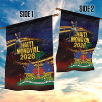 Haiti Mondyal 2026 Garden Flag Proud to Be Haitian