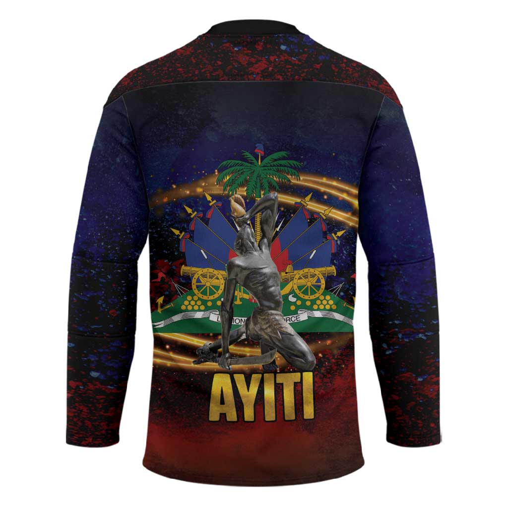 Haiti Mondyal 2026 Hockey Jersey Proud to Be Haitian