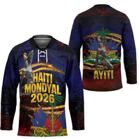 Haiti Mondyal 2026 Hockey Jersey Proud to Be Haitian