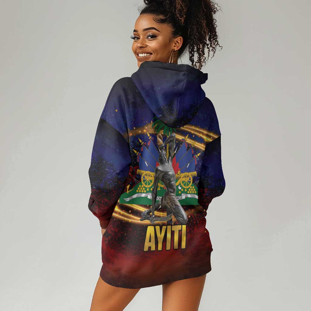 Haiti Mondyal 2026 Hoodie Dress Proud to Be Haitian