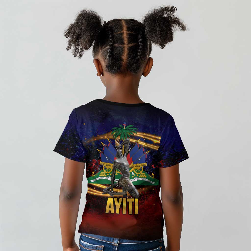 Haiti Mondyal 2026 Kid T shirt Proud to Be Haitian