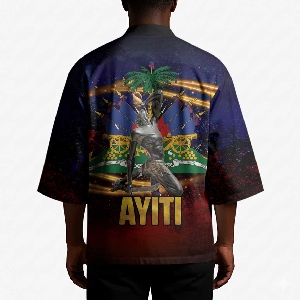 Haiti Mondyal 2026 Kimono Proud to Be Haitian