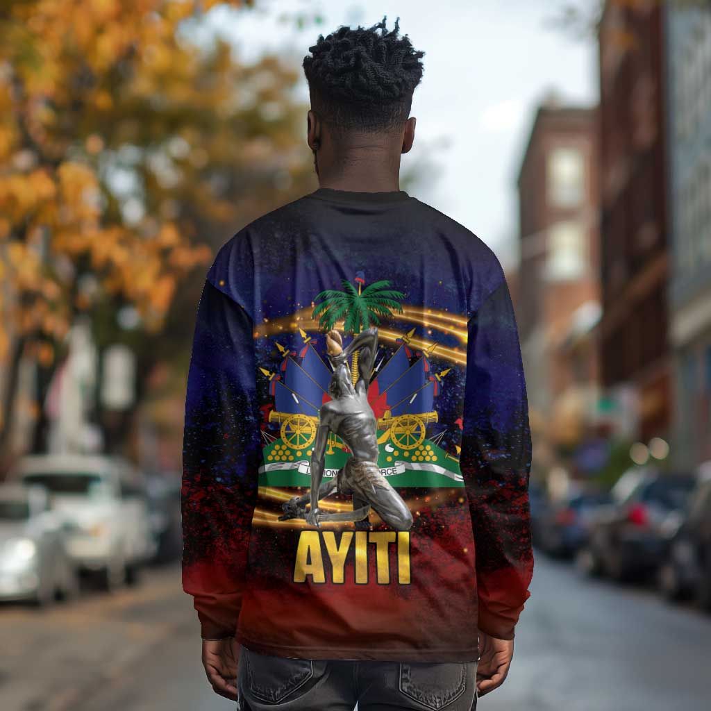 Haiti Mondyal 2026 Long Sleeve Shirt Proud to Be Haitian