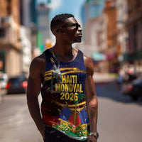 Haiti Mondyal 2026 Men Tank Top Proud to Be Haitian