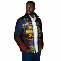 Haiti Mondyal 2026 Padded Jacket Proud to Be Haitian