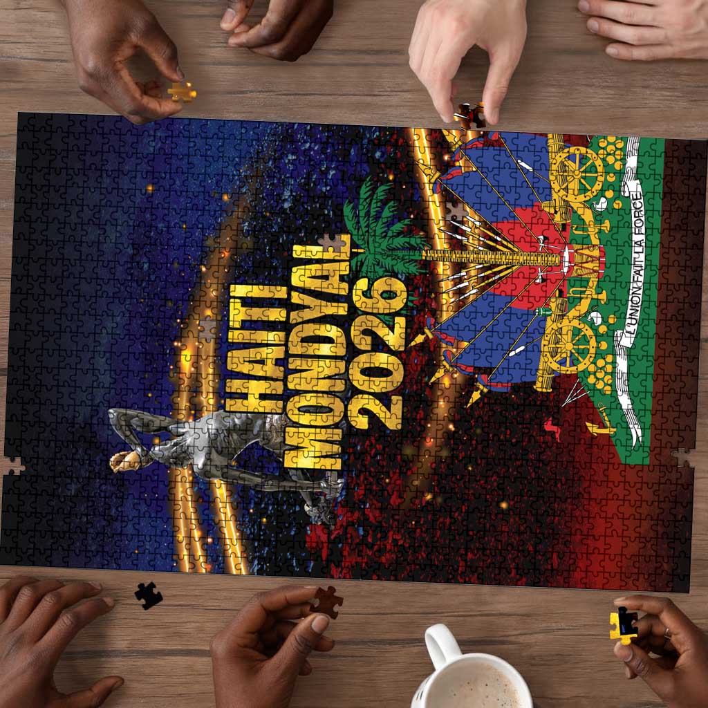 Haiti Mondyal 2026 Puzzle Proud to Be Haitian