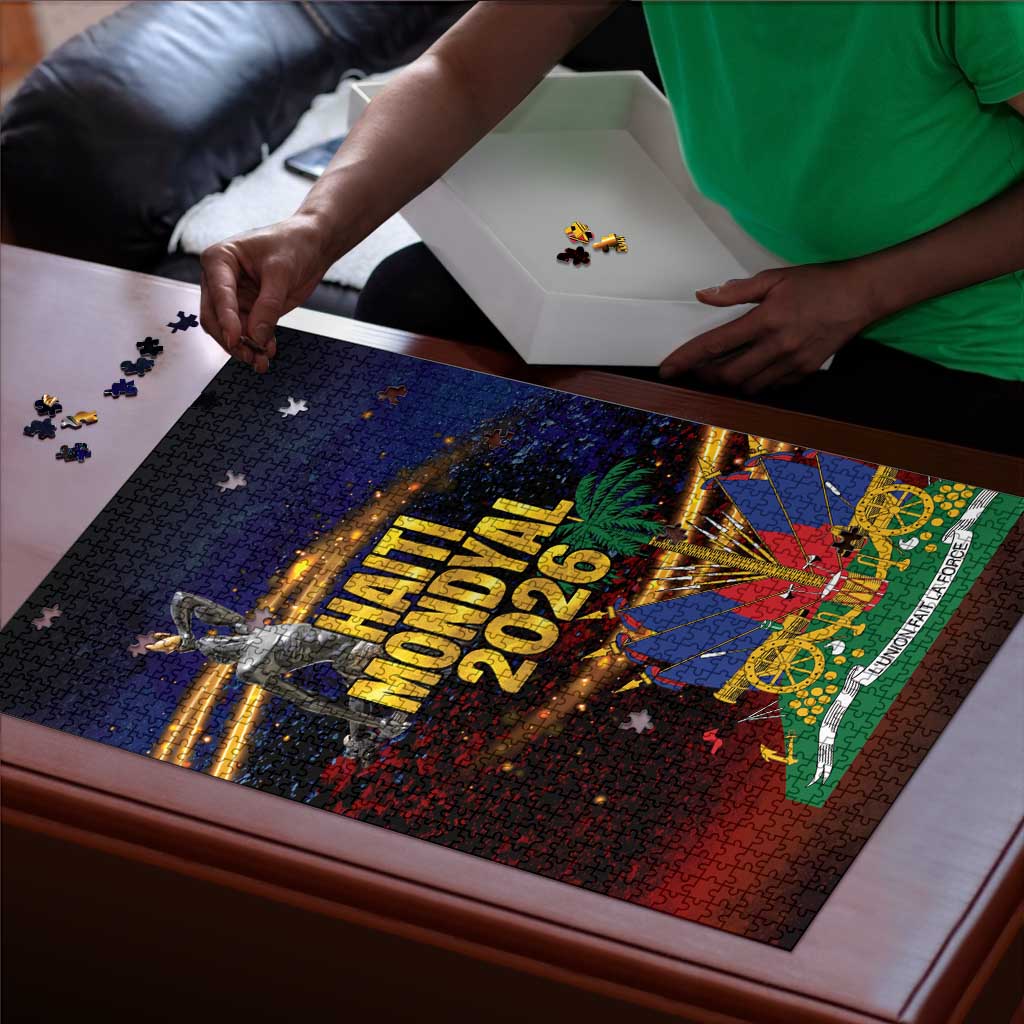 Haiti Mondyal 2026 Puzzle Proud to Be Haitian