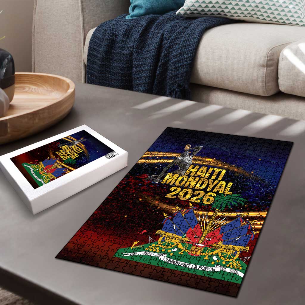 Haiti Mondyal 2026 Puzzle Proud to Be Haitian