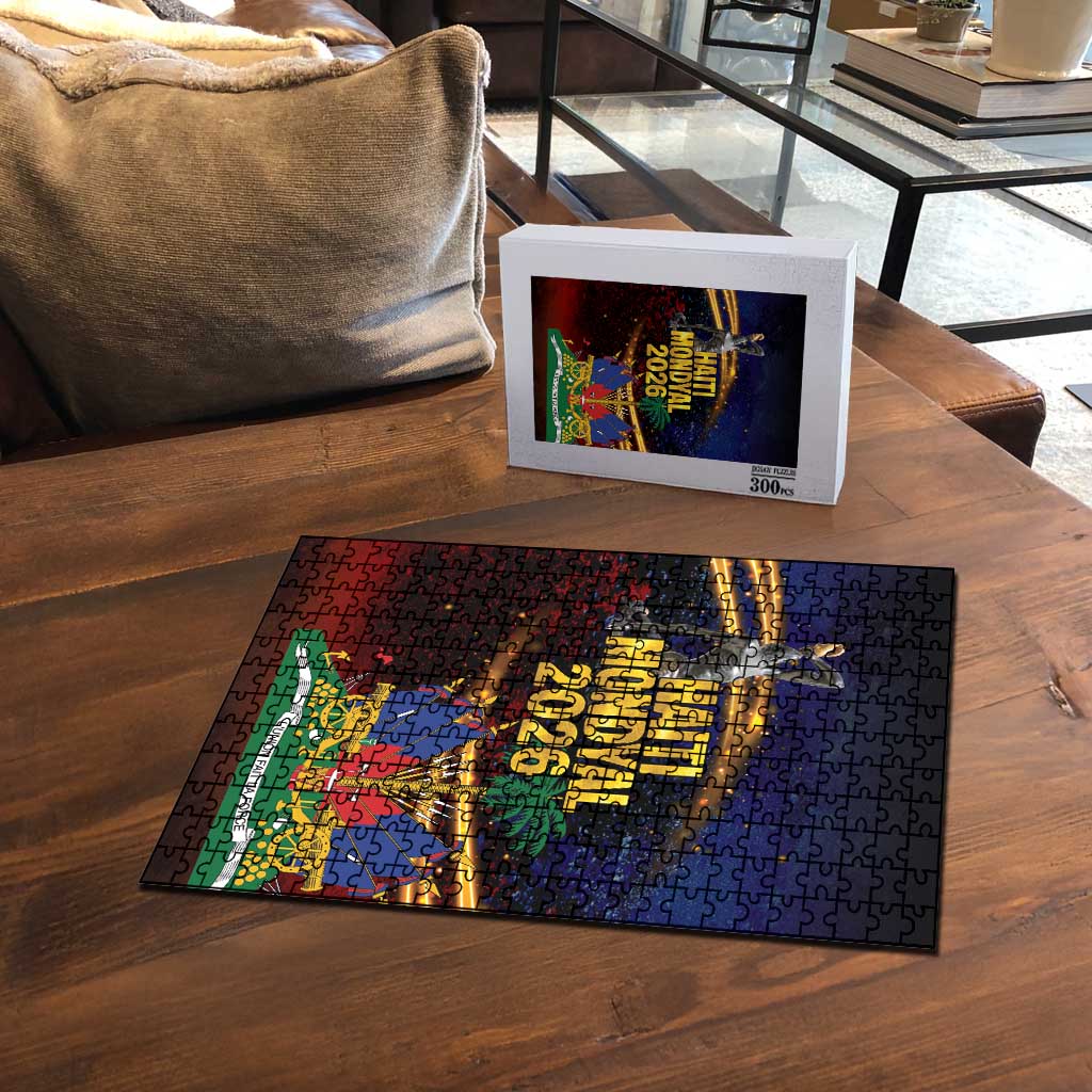 Haiti Mondyal 2026 Puzzle Proud to Be Haitian