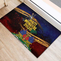 Haiti Mondyal 2026 Rubber Doormat Proud to Be Haitian