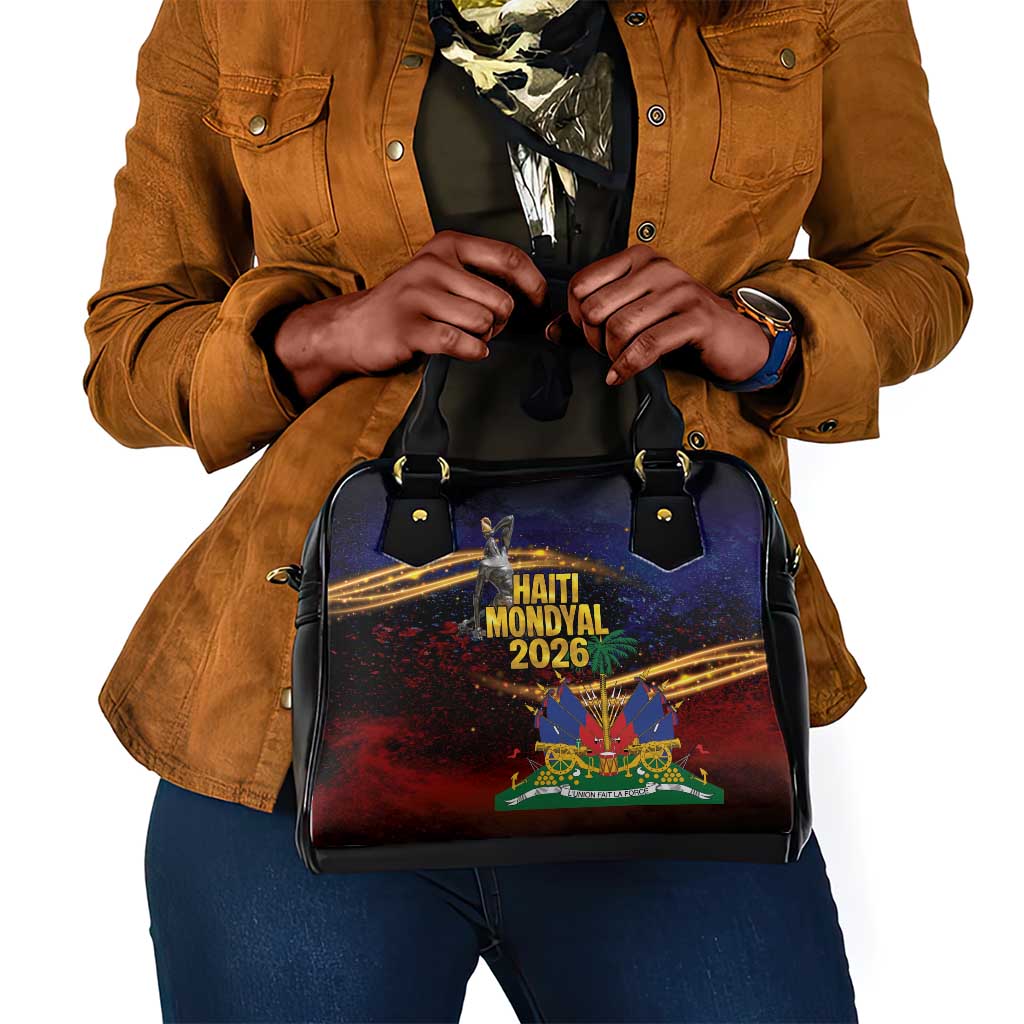 Haiti Mondyal 2026 Shoulder Handbag Proud to Be Haitian