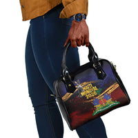 Haiti Mondyal 2026 Shoulder Handbag Proud to Be Haitian