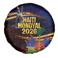Haiti Mondyal 2026 Spare Tire Cover Proud to Be Haitian