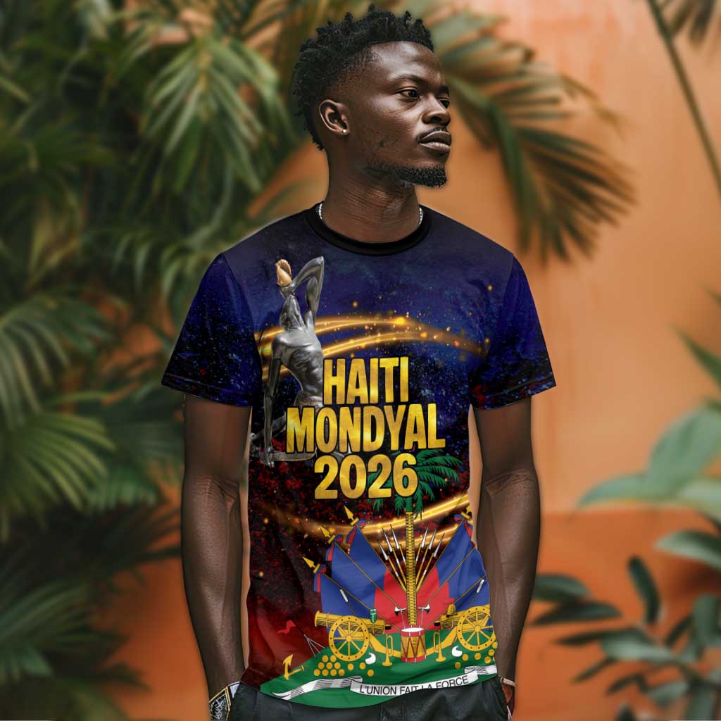 Haiti Mondyal 2026 T shirt Proud to Be Haitian