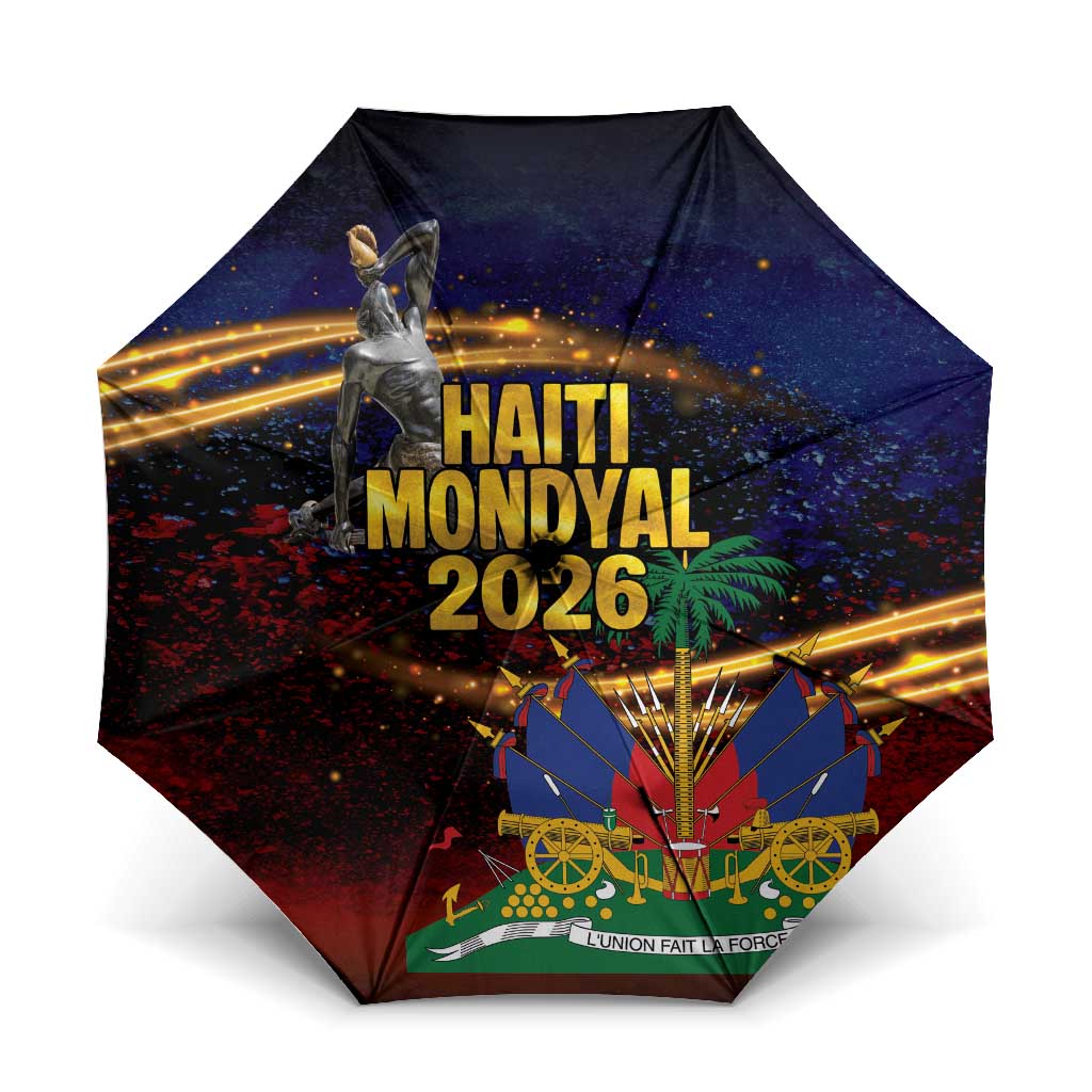 Haiti Mondyal 2026 Umbrella Proud to Be Haitian