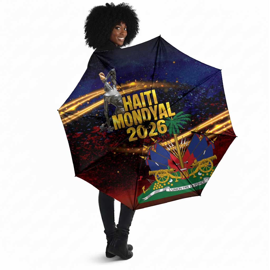 Haiti Mondyal 2026 Umbrella Proud to Be Haitian